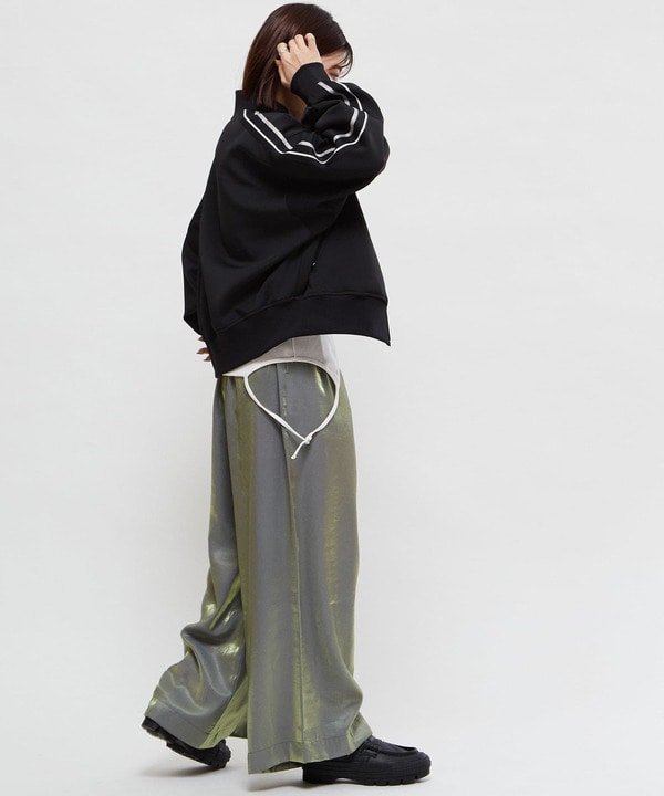 SIDE LINE SHORT TRACK JACKET(WOMEN'S) 詳細画像 4