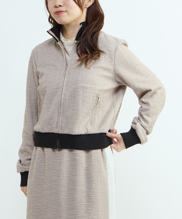 GLITTER TWEED BLOUSON 詳細画像 2