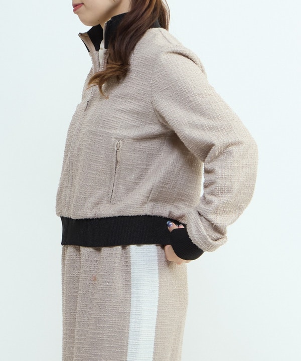GLITTER TWEED BLOUSON 詳細画像 3