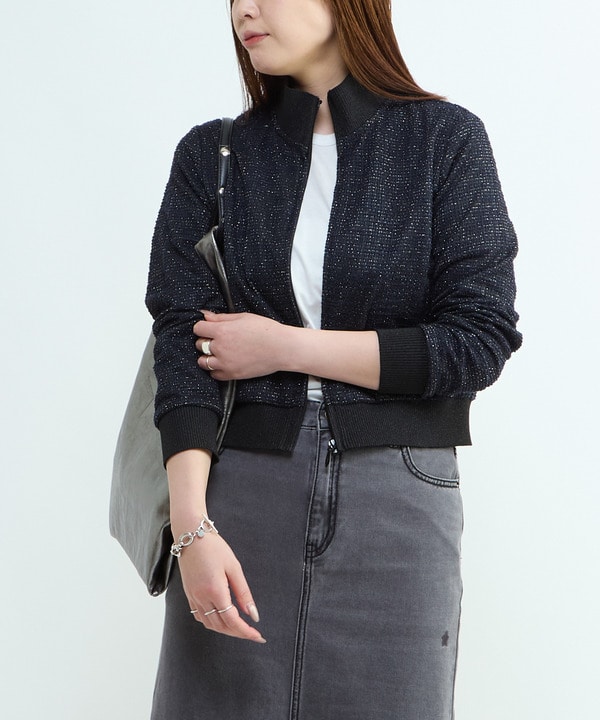 GLITTER TWEED BLOUSON 詳細画像 6