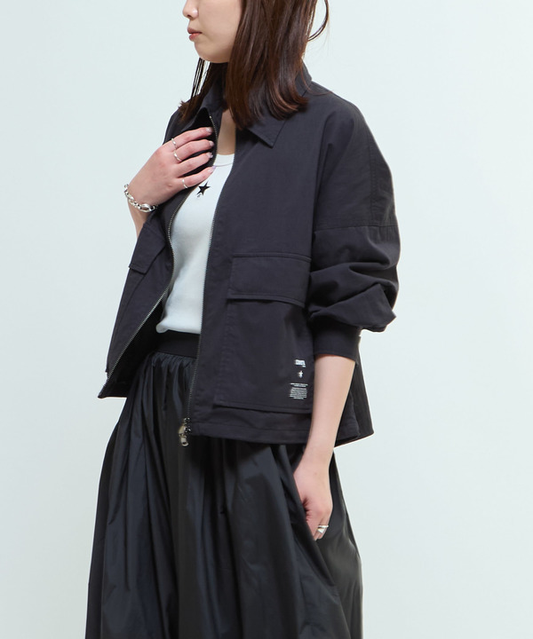 BACK SPINDLE LOGO MILITARY SHIRT JACKET 詳細画像 13