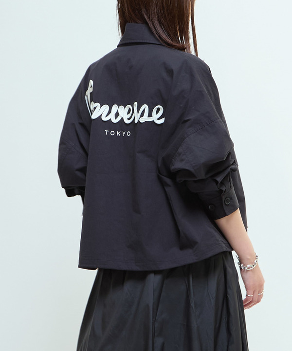 BACK SPINDLE LOGO MILITARY SHIRT JACKET 詳細画像 14