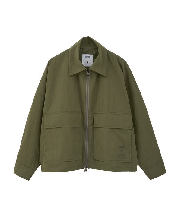 BACK SPINDLE LOGO MILITARY SHIRT JACKET 詳細画像 8