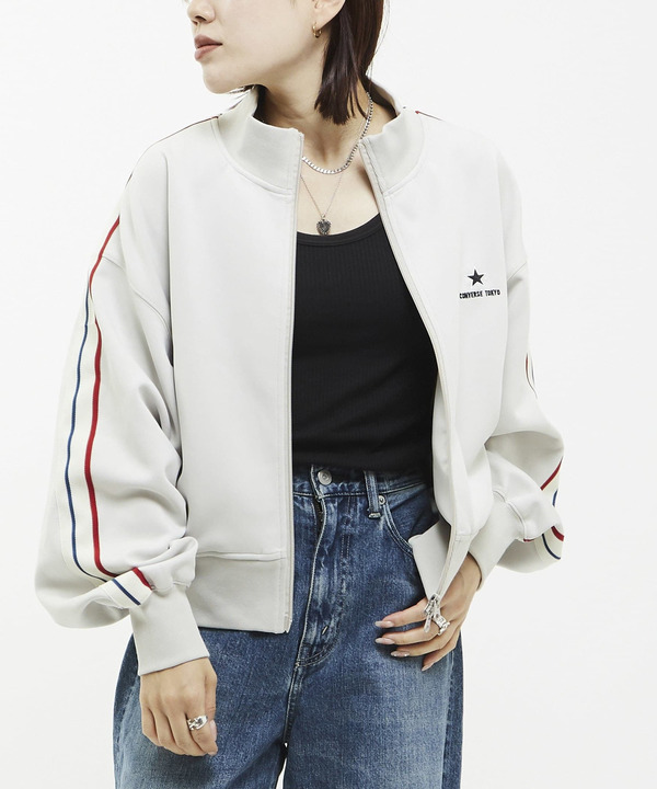 SIDE LINE SHORT TRACK JACKET(WOMEN'S) 詳細画像 1