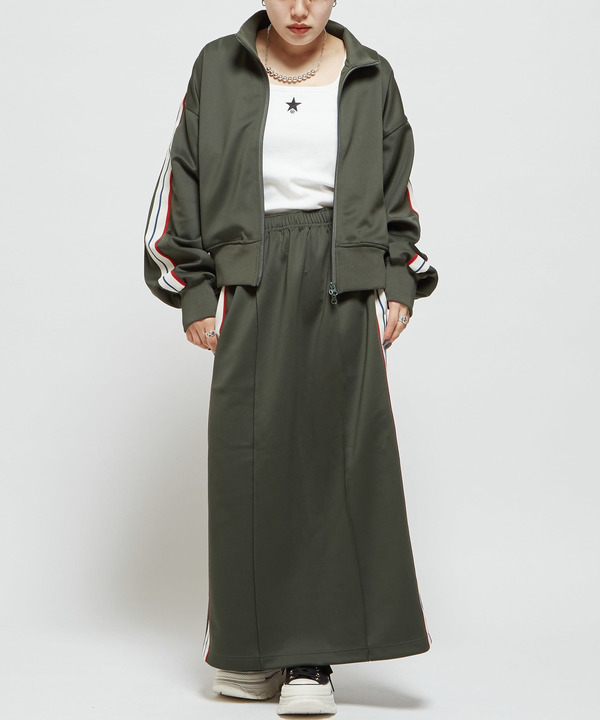 SIDE LINE SHORT TRACK JACKET(WOMEN'S) 詳細画像 8