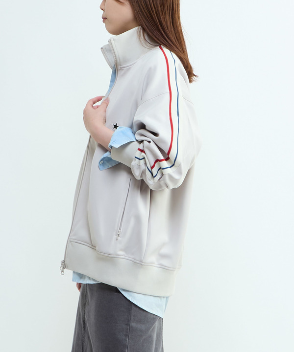 SIDE LINE LOOSE TRACK JACKET(UNISEX) 詳細画像 13