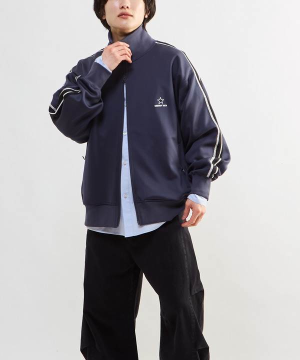 SIDE LINE LOOSE TRACK JACKET(UNISEX) 詳細画像 2