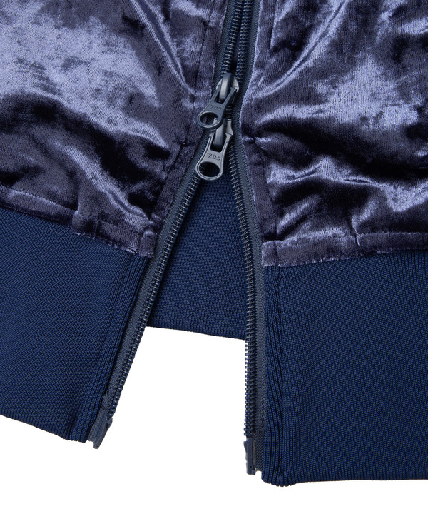 SIDE LINE CRASHED VELOR TRACK JACKET 詳細画像 26