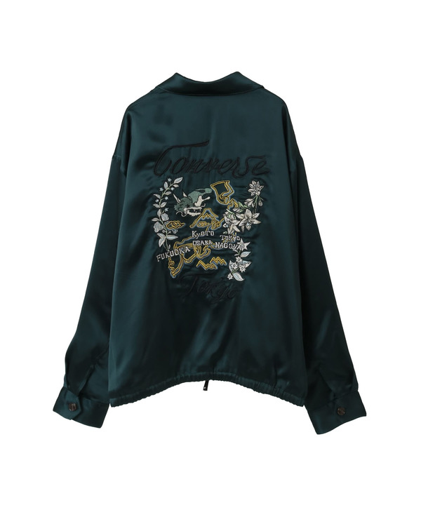 SATIN ZIP-UP BLOUSON 詳細画像 2