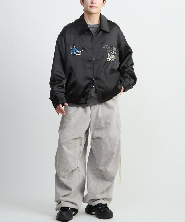 SATIN ZIP-UP BLOUSON 詳細画像 4