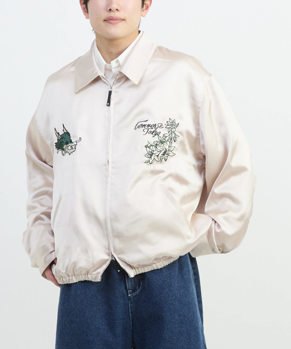 SATIN ZIP-UP BLOUSON 詳細画像 8