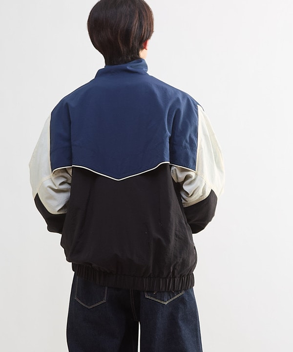 BI-COLOR NYLON JACKET 詳細画像 4