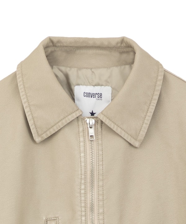 【HL】VINTAGE SYNTHETIC LEATHER BLOUSON 詳細画像 14