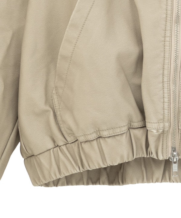 【HL】VINTAGE SYNTHETIC LEATHER BLOUSON 詳細画像 16