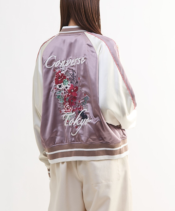 SATIN SHORT SOUVENIR JACKET 詳細画像 3