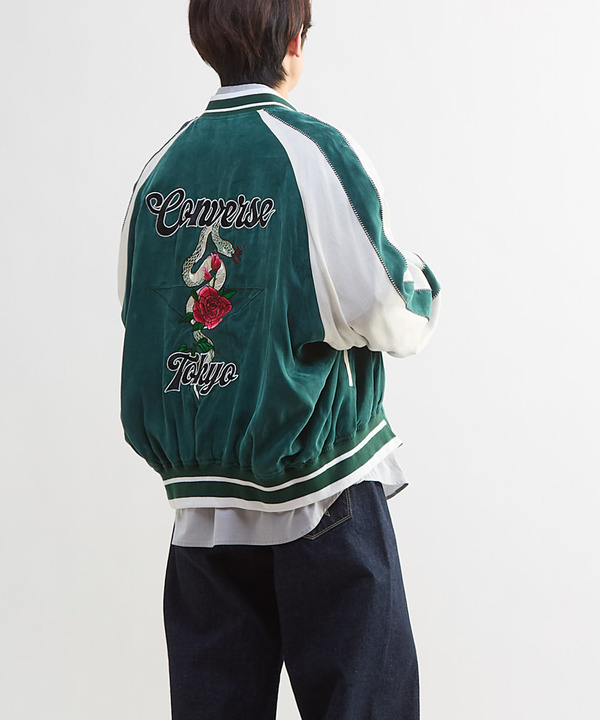 VINTAGE SATIN SOUVENIR JACKET 詳細画像 3