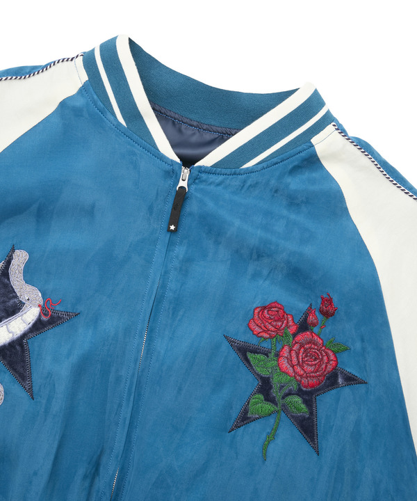 VINTAGE SATIN SOUVENIR JACKET 詳細画像 8