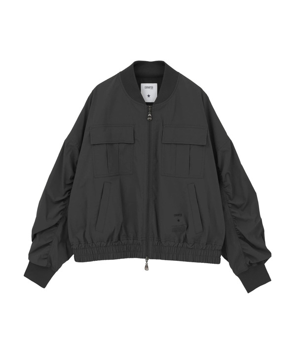 GATHER SLEEVE MILITARY MA-1 JACKET 詳細画像 16