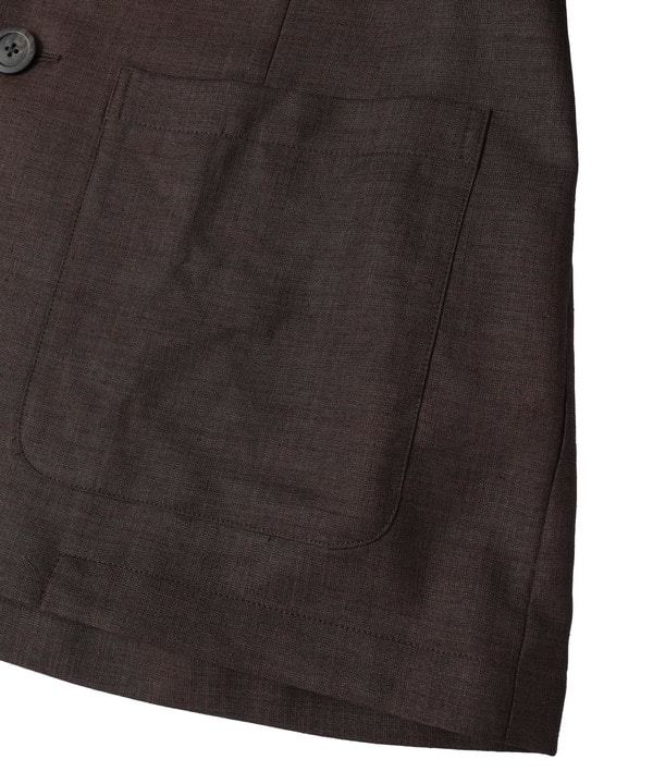 【HL】LINEN LIKE 2WAY TAILORED JACKET 詳細画像 37