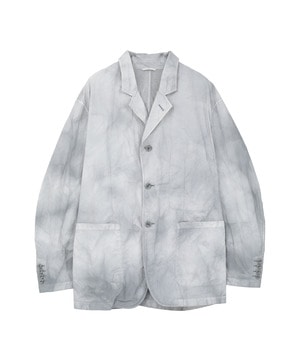TIE DYED NYLON TAILORED JACKET