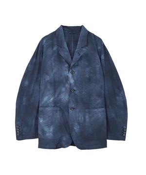 TIE DYED NYLON TAILORED JACKET