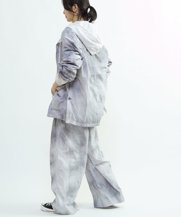TIE DYED NYLON TAILORED JACKET 詳細画像 12