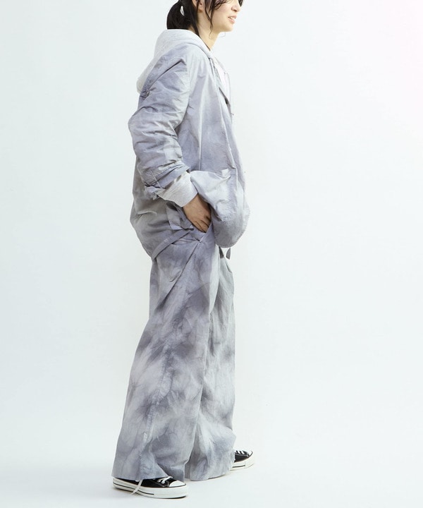 TIE DYED NYLON TAILORED JACKET 詳細画像 13