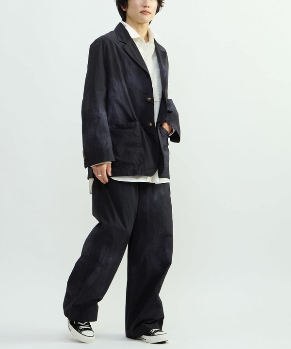TIE DYED NYLON TAILORED JACKET 詳細画像 14
