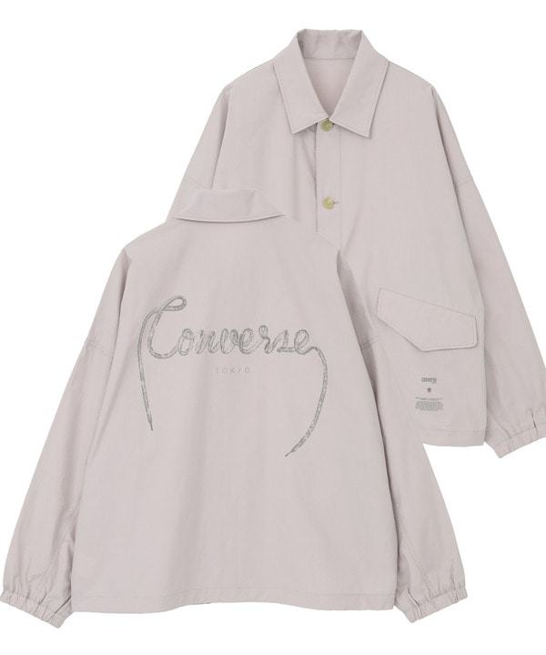 SPINDLE LOGO PRINT BLOUSON 詳細画像 ピンク 1