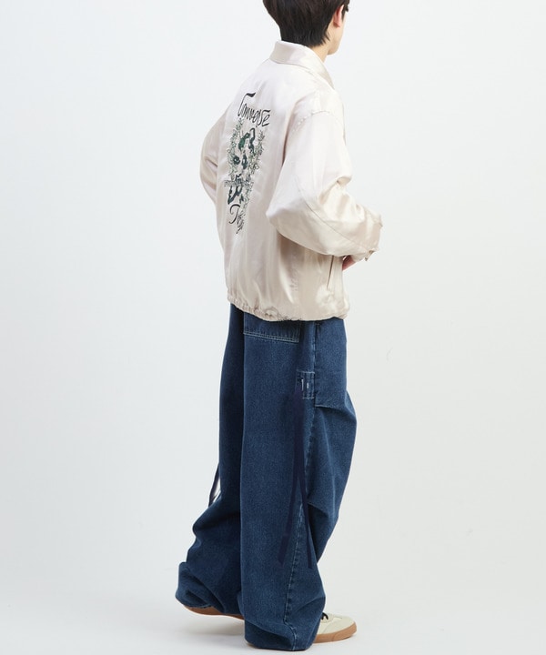 DENIM WIDE CARGO PANTS 詳細画像 11