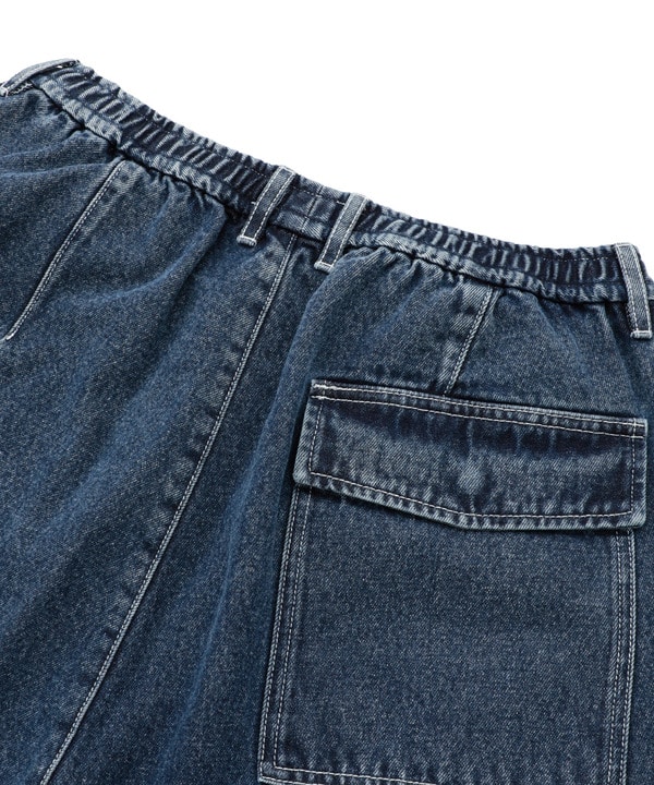 DENIM WIDE CARGO PANTS 詳細画像 16