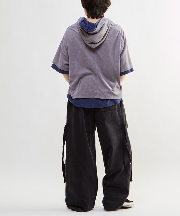DENIM WIDE CARGO PANTS 詳細画像 25