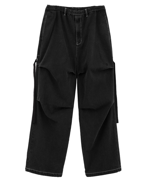 DENIM WIDE CARGO PANTS 詳細画像 4