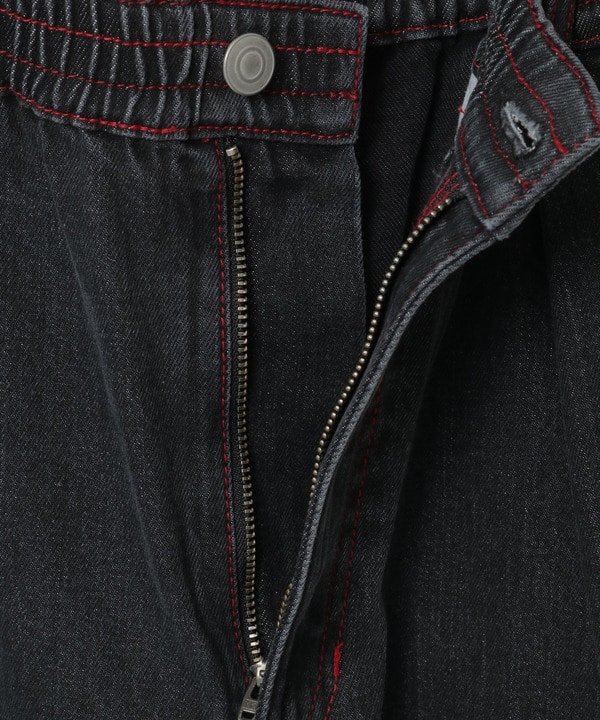 DENIM SWITCHING WIDE PANTS 詳細画像 3