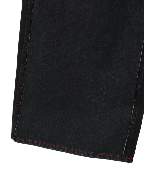 DENIM SWITCHING WIDE PANTS 詳細画像 7