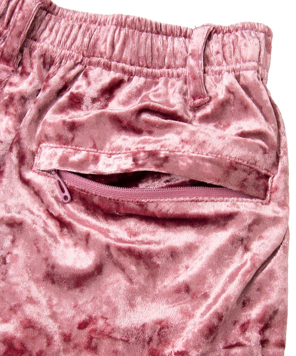 SIDE LINE CRASHED VELOR TRACK PANTS 詳細画像 28
