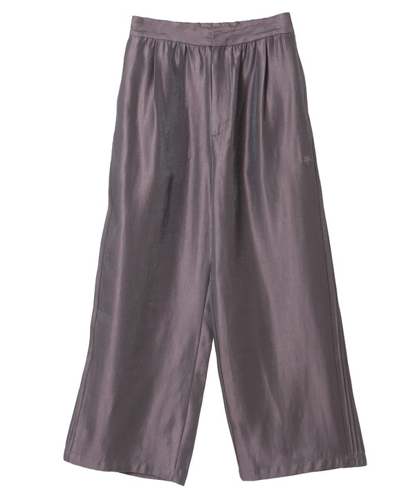 SHINY SATIN PINTUCK WIDE PANTS 詳細画像 14