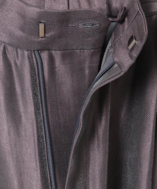 SHINY SATIN PINTUCK WIDE PANTS 詳細画像 18