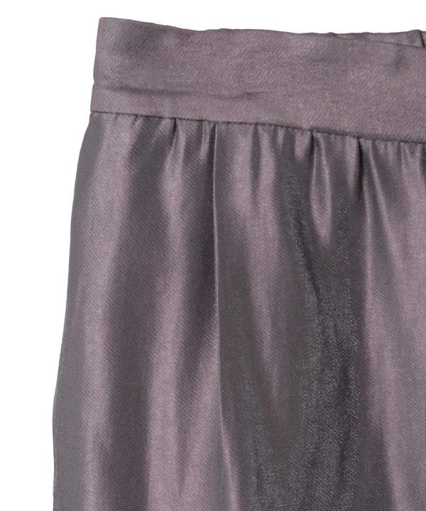 SHINY SATIN PINTUCK WIDE PANTS 詳細画像 19