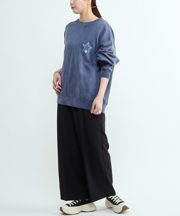 WAIST LOGO WIDE SLACKS PANTS 詳細画像 1