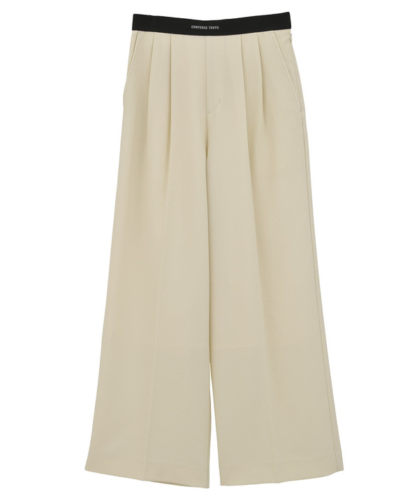WAIST LOGO WIDE SLACKS PANTS 詳細画像 10