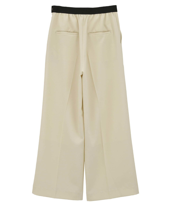 WAIST LOGO WIDE SLACKS PANTS 詳細画像 11