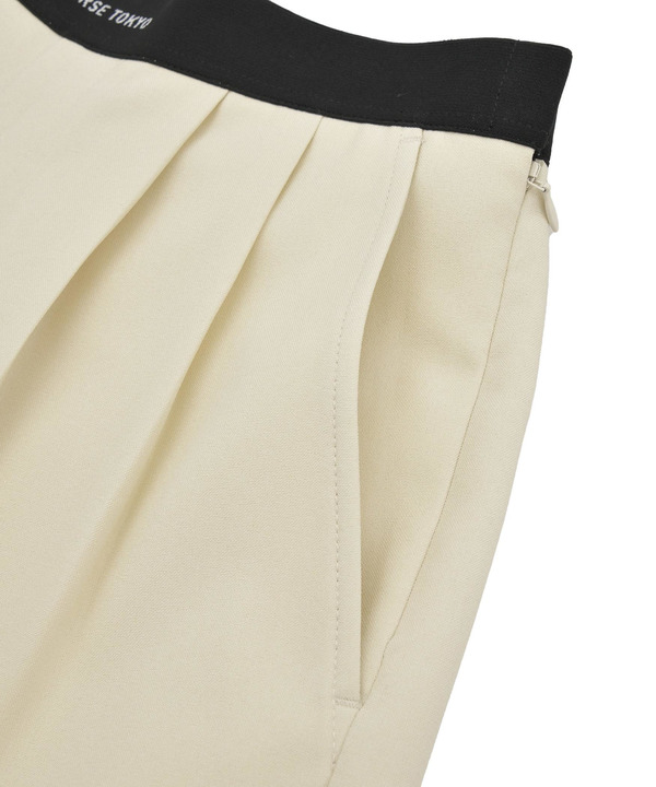 WAIST LOGO WIDE SLACKS PANTS 詳細画像 13