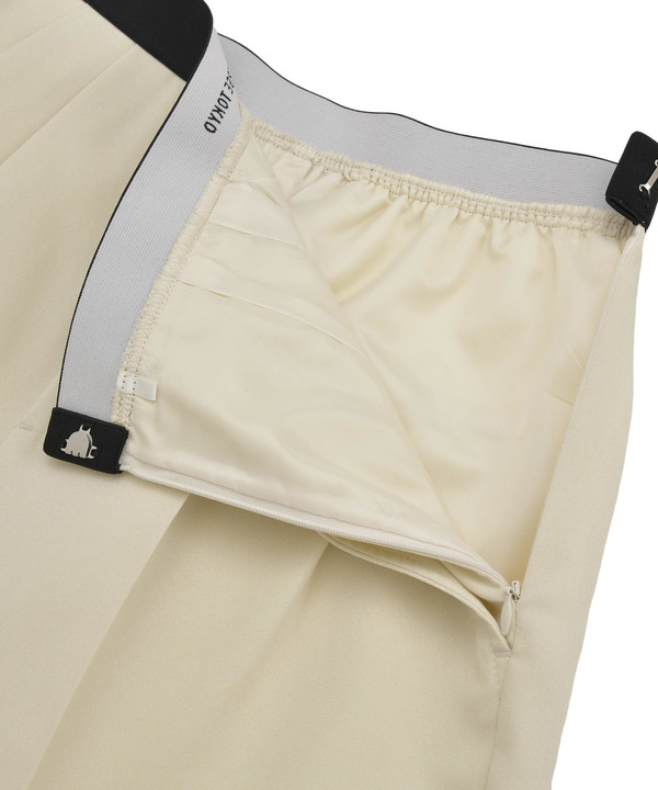 WAIST LOGO WIDE SLACKS PANTS 詳細画像 14