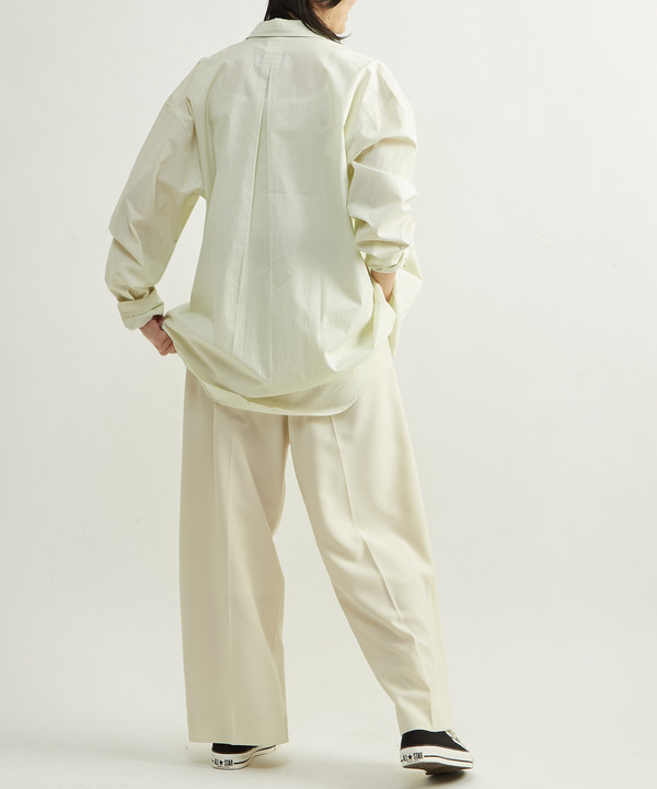 WAIST LOGO WIDE SLACKS PANTS 詳細画像 7