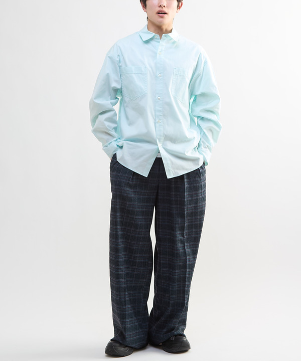 CHECKED WIDE SLACKS 詳細画像 10