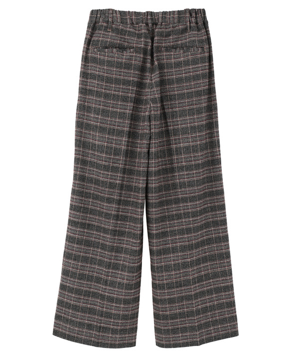 CHECKED WIDE SLACKS 詳細画像 17