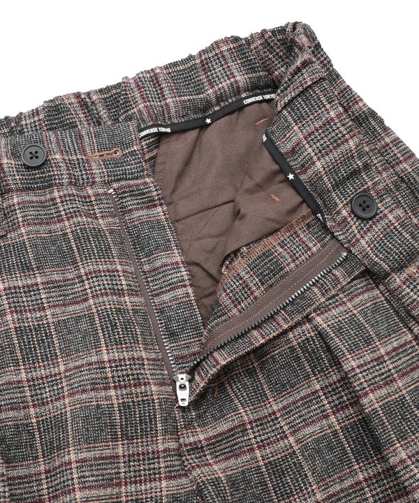 CHECKED WIDE SLACKS 詳細画像 19