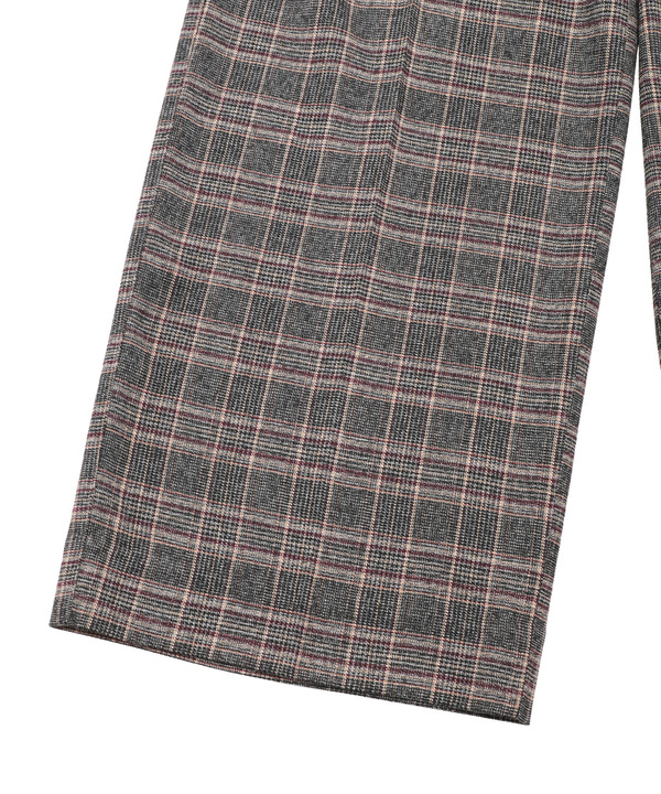 CHECKED WIDE SLACKS 詳細画像 23