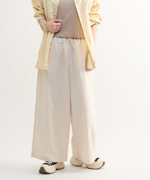 TWILL EASY WIDE PANTS